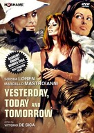 Ieri, oggi, domani - DVD movie cover (xs thumbnail)