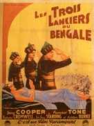 The Lives of a Bengal Lancer - French Movie Poster (xs thumbnail)