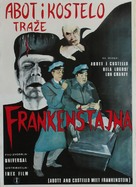 Bud Abbott Lou Costello Meet Frankenstein - Yugoslav Movie Poster (xs thumbnail)