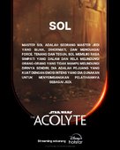 &quot;The Acolyte&quot; - Indonesian Movie Poster (xs thumbnail)