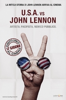 The U.S. vs. John Lennon - Italian Movie Poster (xs thumbnail)