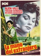 La mano dello straniero - Spanish Movie Poster (xs thumbnail)