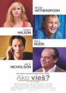 How Do You Know - Slovak Movie Poster (xs thumbnail)
