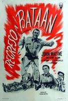 Back to Bataan - Argentinian Movie Poster (xs thumbnail)