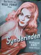 S&uuml;nderin, Die - Danish Movie Poster (xs thumbnail)