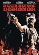 Death Before Dishonor - British DVD movie cover (xs thumbnail)