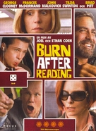 Burn After Reading - Swedish Movie Cover (xs thumbnail)