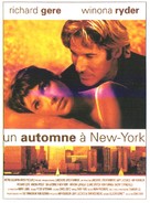 Autumn in New York - French Movie Poster (xs thumbnail)