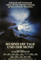 Il y a des jours... et des lunes - German Movie Poster (xs thumbnail)