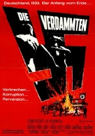 La caduta degli dei (G&ouml;tterd&auml;mmerung) - German Movie Poster (xs thumbnail)