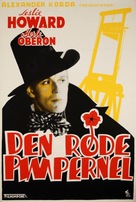 The Scarlet Pimpernel - Norwegian Movie Poster (xs thumbnail)