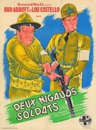 Buck Privates - French Movie Poster (xs thumbnail)