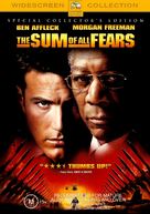 The Sum of All Fears - Australian DVD movie cover (xs thumbnail)