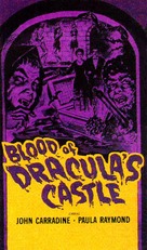 Blood of Dracula&#039;s Castle - VHS movie cover (xs thumbnail)