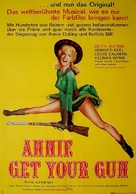 Annie Get Your Gun - German Re-release movie poster (xs thumbnail)