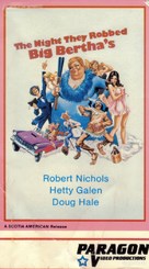 The Night They Robbed Big Bertha&#039;s - VHS movie cover (xs thumbnail)