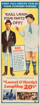 Laurel and Hardy's Laughing 20's - Movie Poster (xs thumbnail)