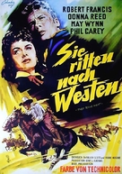 They Rode West - German Movie Poster (xs thumbnail)
