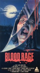 Blood Rage - VHS movie cover (xs thumbnail)