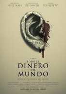 All the Money in the World - Spanish Movie Poster (xs thumbnail)