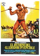 Il ritorno del gladiatore pi&ugrave; forte del mondo - Spanish Movie Poster (xs thumbnail)