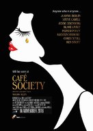 Caf&eacute; Society - Indonesian Movie Poster (xs thumbnail)