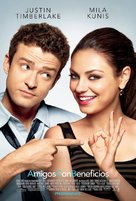 Friends with Benefits - Mexican Movie Poster (xs thumbnail)