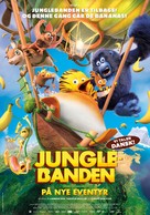 Les As de la Jungle 2 - Danish Movie Poster (xs thumbnail)