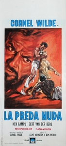 The Naked Prey - Italian Movie Poster (xs thumbnail)