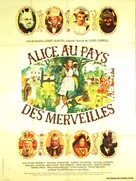 Alice's Adventures in Wonderland - French Movie Poster (xs thumbnail)