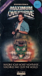 Maximum Overdrive - VHS movie cover (xs thumbnail)