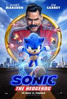 Sonic the Hedgehog - Norwegian Movie Poster (xs thumbnail)