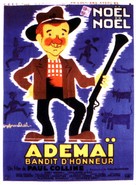 Ad&eacute;ma&iuml; bandit d&#039;honneur - French Movie Poster (xs thumbnail)