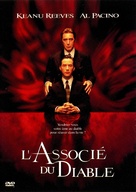 The Devil&#039;s Advocate - French DVD movie cover (xs thumbnail)
