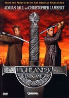 Highlander: Endgame - DVD movie cover (xs thumbnail)