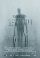 Slender Man - Romanian Movie Poster (xs thumbnail)
