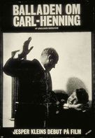 Balladen om Carl-Henning - Danish VHS movie cover (xs thumbnail)