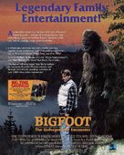 Bigfoot: The Unforgettable Encounter - Video release movie poster (xs thumbnail)