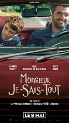 Monsieur Je-Sais-Tout - French Movie Poster (xs thumbnail)