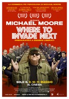 Where to Invade Next - Italian Movie Poster (xs thumbnail)