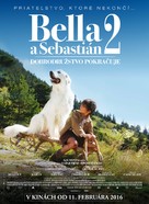 Belle et S&eacute;bastien, l&#039;aventure continue - Slovak Movie Poster (xs thumbnail)