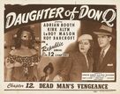 Daughter of Don Q - Movie Poster (xs thumbnail)