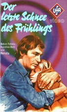 L&#039;ultima neve di primavera - German VHS movie cover (xs thumbnail)