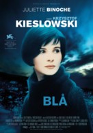 Trois couleurs: Bleu - Danish Re-release movie poster (xs thumbnail)