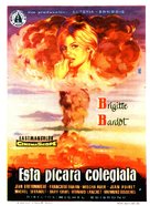 Cette sacr&eacute;e gamine - Spanish Movie Poster (xs thumbnail)