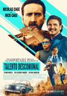 The Unbearable Weight of Massive Talent - Spanish Movie Poster (xs thumbnail)