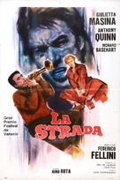 La strada - Argentinian Movie Poster (xs thumbnail)
