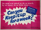 Can You Keep It Up for a Week? - British Movie Poster (xs thumbnail)