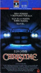 Christine - Argentinian VHS movie cover (xs thumbnail)