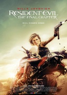 Resident Evil: The Final Chapter - German Movie Poster (xs thumbnail)